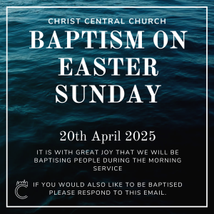 Baptism Sunday